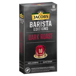 JACOBS | Κάψουλες Καφέ Dark Roast Barista Editions 10x5.2g