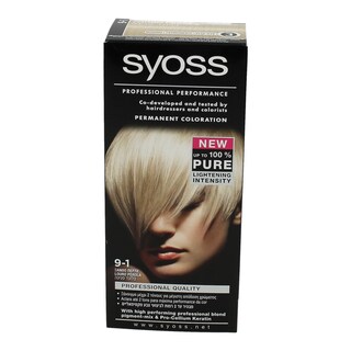 SYOSS | Βαφή Μαλλιών Professional 9.1 Ξανθό Περλέ 1 Τεμάχιο