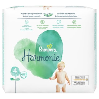 PAMPERS | Πάνες Μωρού Harmonie Νο4 28 Τεμάχια