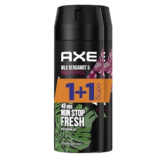 AXE | Αποσμητικό Spray Wild Bergamot & Pink Pepper 150ml 1+1 Δώρο