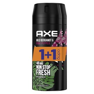 AXE | Αποσμητικό Spray Wild Bergamot & Pink Pepper 150ml 1+1 Δώρο