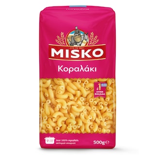 MISKO | Ζυμαρικά Κοραλάκι 500gr