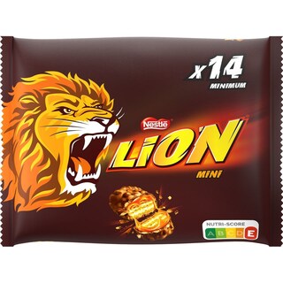 LION | Γκοφρέτες Μίνι Σοκολάτα Γάλακτος με Καραμέλα 270g