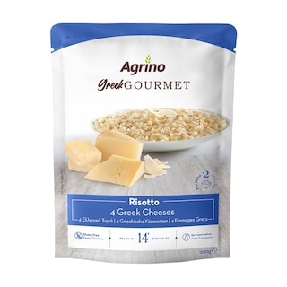 AGRINO | Ριζότο 4 Τυριά 200g