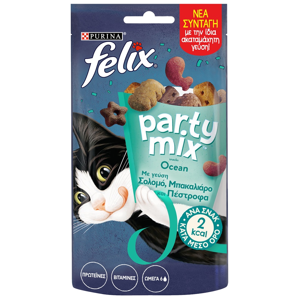 FELIX Γατοτροφή Party Mix Ocean 60 gr