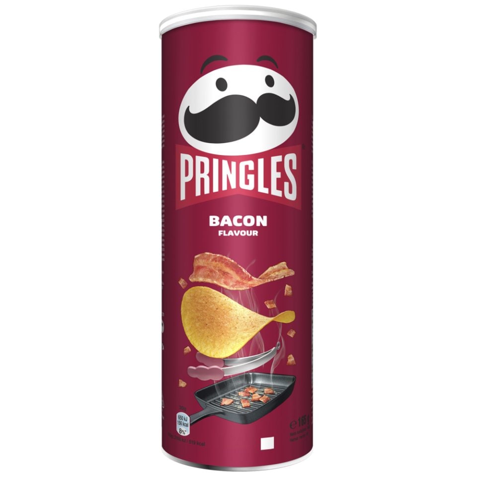PRINGLES Τσιπς Μπέικον 165g