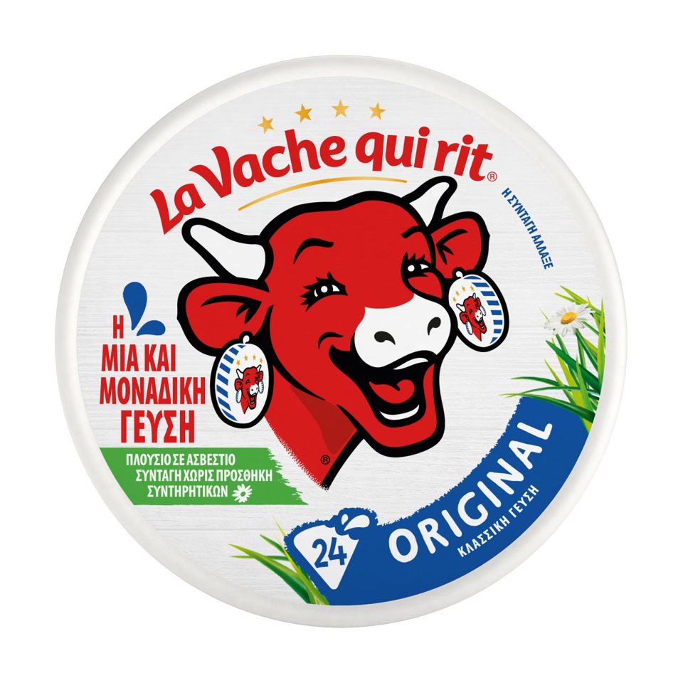 LA VACHE QUI RIT Τηγμένο Τυρί 24 Μερίδες 384g