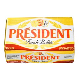 PRESIDENT | BUTTER 82% FOIL 250GR