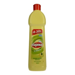 ΕΥΡΗΚΑ | Υγρό Γενικού Καθαρισμού Cream Λεμόνι 500ml Έκπτωση 0.3Ε