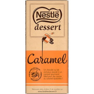 NESTLE | Κουβερτούρα Γάλακτος Dessert Με Καραμέλα 170gr