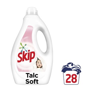 SKIP | Yγρό Πλυντηρίου Ρούχων Talc Soft 28 Μεζούρες