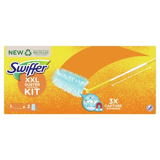 SWIFFER | Πανάκια Καθαρισμού Dusters Xxl Λαβή+2 Πανάκια 1 Τεμάχιο