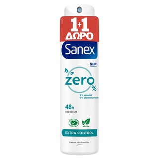 SANEX | SANEX 0%DEO SPR.EX.CONTR.  150ML (1+1)