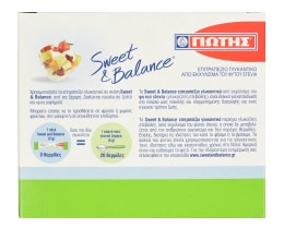 SWEET & BALANCE | Sweetener Stevia Stick 80g
