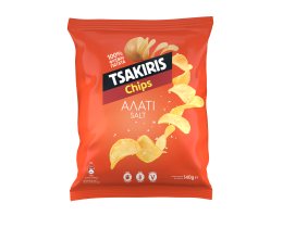 ΤΣΑΚΙΡΗΣ | Τσίπς Αλάτι  140 gr