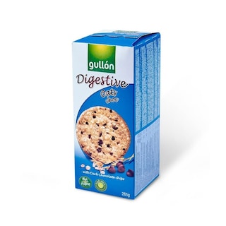 GULLON | Μπισκότα Digestive με Βρώμη και Σοκολάτα 265g