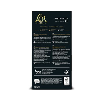 LOR | Κάψουλες Καφέ Espresso Ristretto 10x5.2g