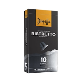 DIMELLO | Coffee Capsules Espresso Ristretto 10x5.6g