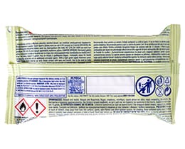 WET HANKIES | Αντιβακτηριδιακά Μαντηλάκια Clean & Refresh Πράσινο Μήλο 15 Τεμάχια