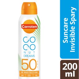 Αντηλιακό Spray Διάφανο Coconut Dreams SPF50 200ml