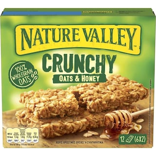 NATURE VALLEY | ΜΠΑΡΕΣ ΔΗΜΗΤΡΙΑΚΩΝ MUESLI ΒΡΩΜΗ ΜΕΛΙ 252 GR