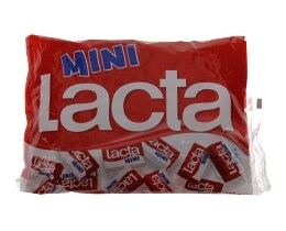 LACTA | ΣΟΚΟΛΑΤΑΚΙΑ MINI ΣΕ ΣΑΚΟΥΛΑ 400 GR