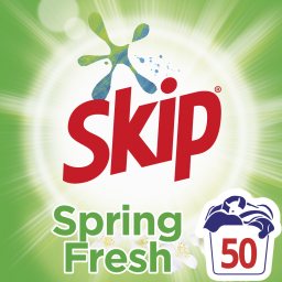 SKIP | Σκόνη Πλυντηρίου Ρούχων Spring Fresh 50 Μεζούρες