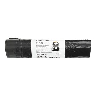 365 | Σακούλες Απορριμάτων Κορδόνι 53x78cm 10 Τεμάχια