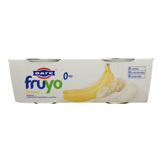 FRUYO | ΕΠΙΔΟΡΠΙΟ ΓΙΑΟΥΡΤΙΟΥ ΜΠΑΝΑΝΑ 0% 2X170GR