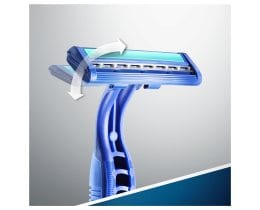 GILLETTE | BLUE II PLUS SLALOM | Ξυριστική Μηχανή Μιας Χρήσης Plus Slalom 5 Τεμάχια