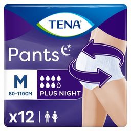 TENA | PANTS | Πάνες Ακράτειας Plus Night Pants Medium 12 Τεμάχια