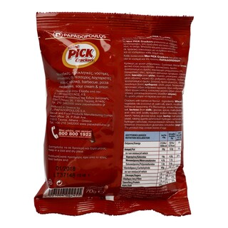 PICK CRACKERS | Κράκερς Mini Barbecue 70gr