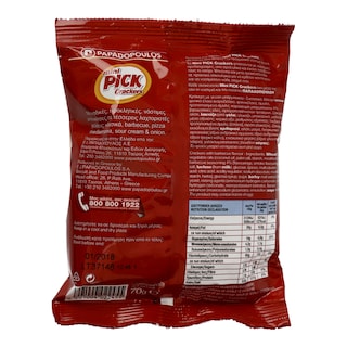 PICK CRACKERS | Κράκερς Mini Barbecue 70gr