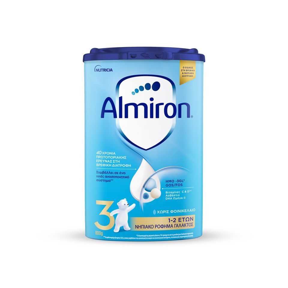 ALMIRON Γάλα Νηπιακό Σκόνη Easypack Νο3 1-2 Ετών 800gr