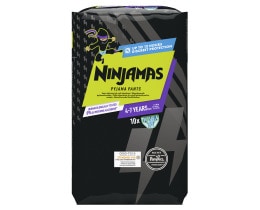 NINJAMAS | Πάνες Βρακάκι Pyjama Pants 4-7 Ετών για Αγόρια 10 Τεμάχια