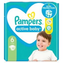 PAMPERS | Πάνες Μωρού Active Baby Νο6 32 Τεμάχια