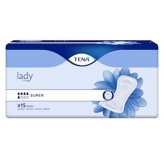 TENA | Σερβιέτες Ακράτειας Lady Super 15 Τεμάχια