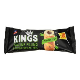 SOFT KINGS | ΚΡΟΥΑΣΑΝ BRIOCHE ΠΡΑΛΙΝΑ 75 GR 0,20 ΕΥΡΩ ΦΘΗΝΟΤΕΡΑ