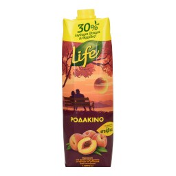 LIFE | Χυμός Ροδάκινο Στέβια 1lt