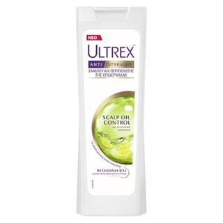 ULTREX | ULTREX SHAMPOO WOMAN SCALP OIL CONTROL 360ML