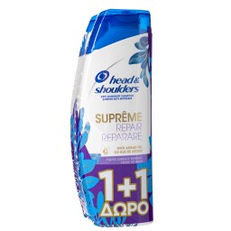 HEAD&SHOULDERS | Σαμπουάν Supreme Αναδόμηση Argan Oil 300ml 1+1 Δώρο