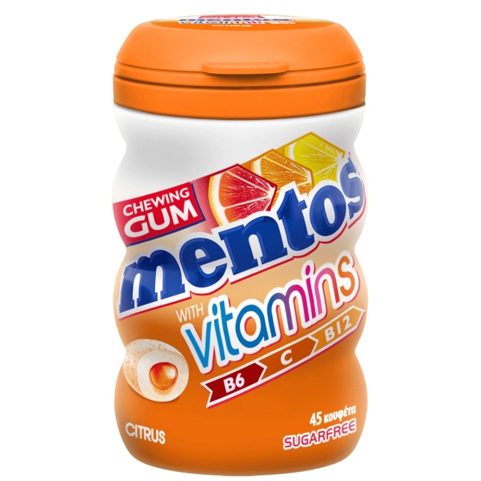 MENTOS Τσίχλες Vitamins 90g