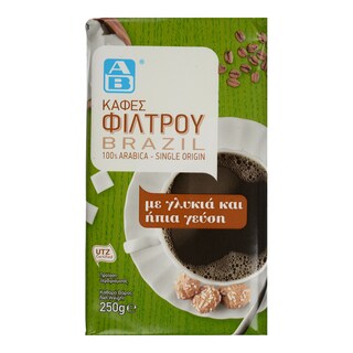 ΑΒ | ΚΑΦΕΣ ΦΙΛΤΡΟΥ BRAZIL  250Γ