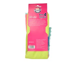 VINDEX | Πανάκια Microfiber 4 Τεμάχια
