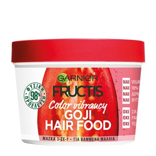 FRUCTIS | Μάσκα Μαλλιών Hair Food Goji Βαμμένα Μαλλιά 390ml