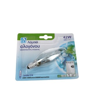 ΑΒ | ΛΑΜΠΑ ΑΛΟΓΟΝΟΥ ΚΕΡΙ 42W Ε14 1 ΤΕΜ
