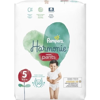 PAMPERS | Πάνες Βρακάκι Μωρού Harmonie Νο5 20 Τεμάχια