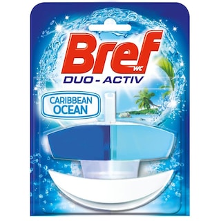 BREF | DUO ACTIVE | Καθαριστικό Τουαλέτας Υγρό Duo Activ Caribbean Ocean 50gr