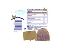 HEINZ | Μαγιονέζα Seriously Good Light  480 ml