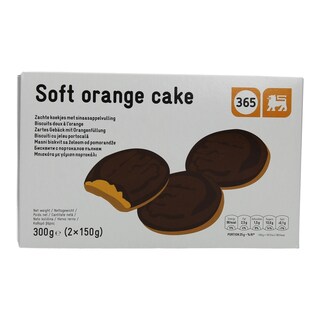 365 | ΜΠΙΣΚΟΤΑ ΣΟΦΤ ORANGE CAKE 300 GR